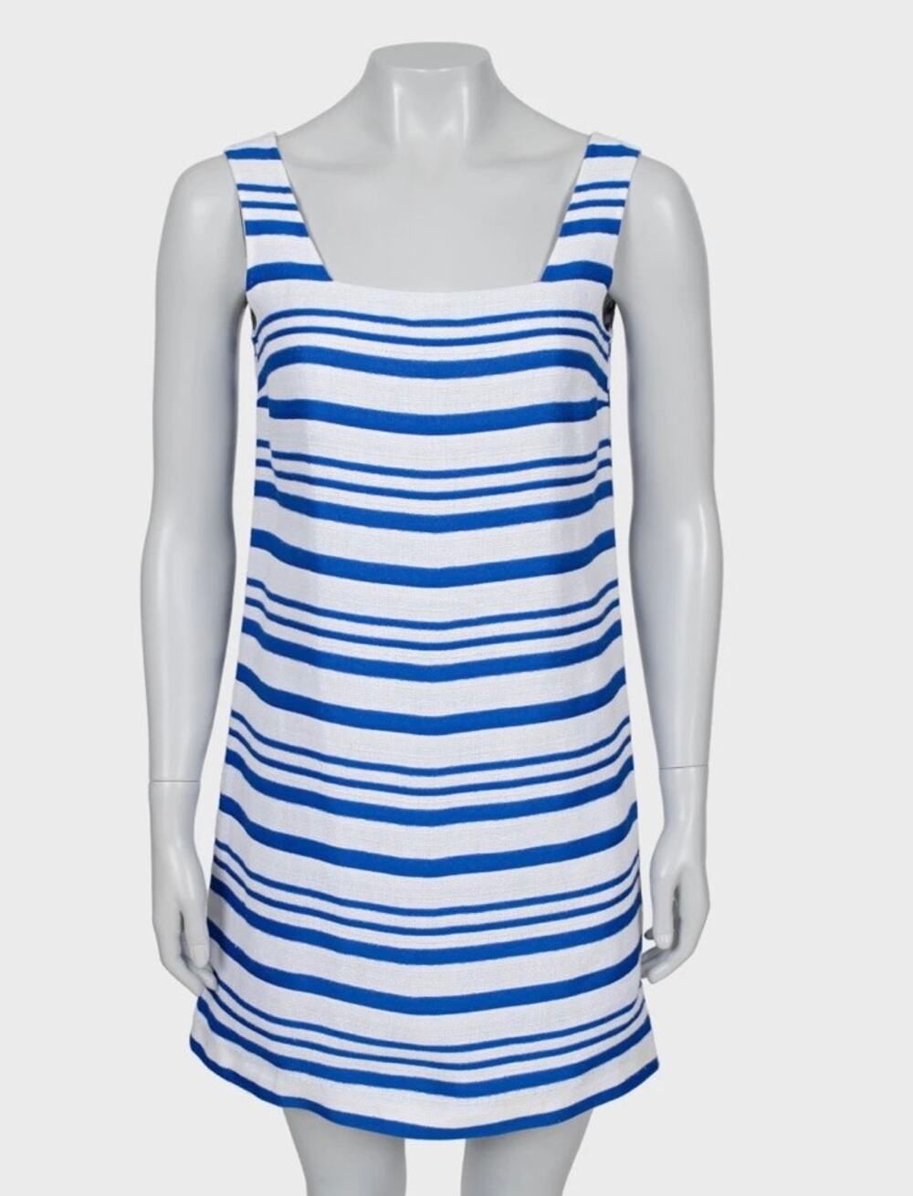 NWOT Dolce & Gabbana Chic Striped A-Line Mini Dress Sz.XS